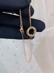 TRINITI BRACELET GOLD SILVER PINK GOLD DIAMONDS