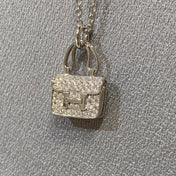 CONSTANCE PEDANT DIAMOND NECKLACE