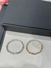 GRA SPIRAL DIAMOND PAVED BRACELET