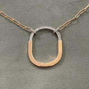 LOCK DIAMOND NECKLACE