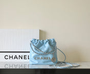 CC 22 ANTIBA HOBO BAG CLOUD BLUE 20CM