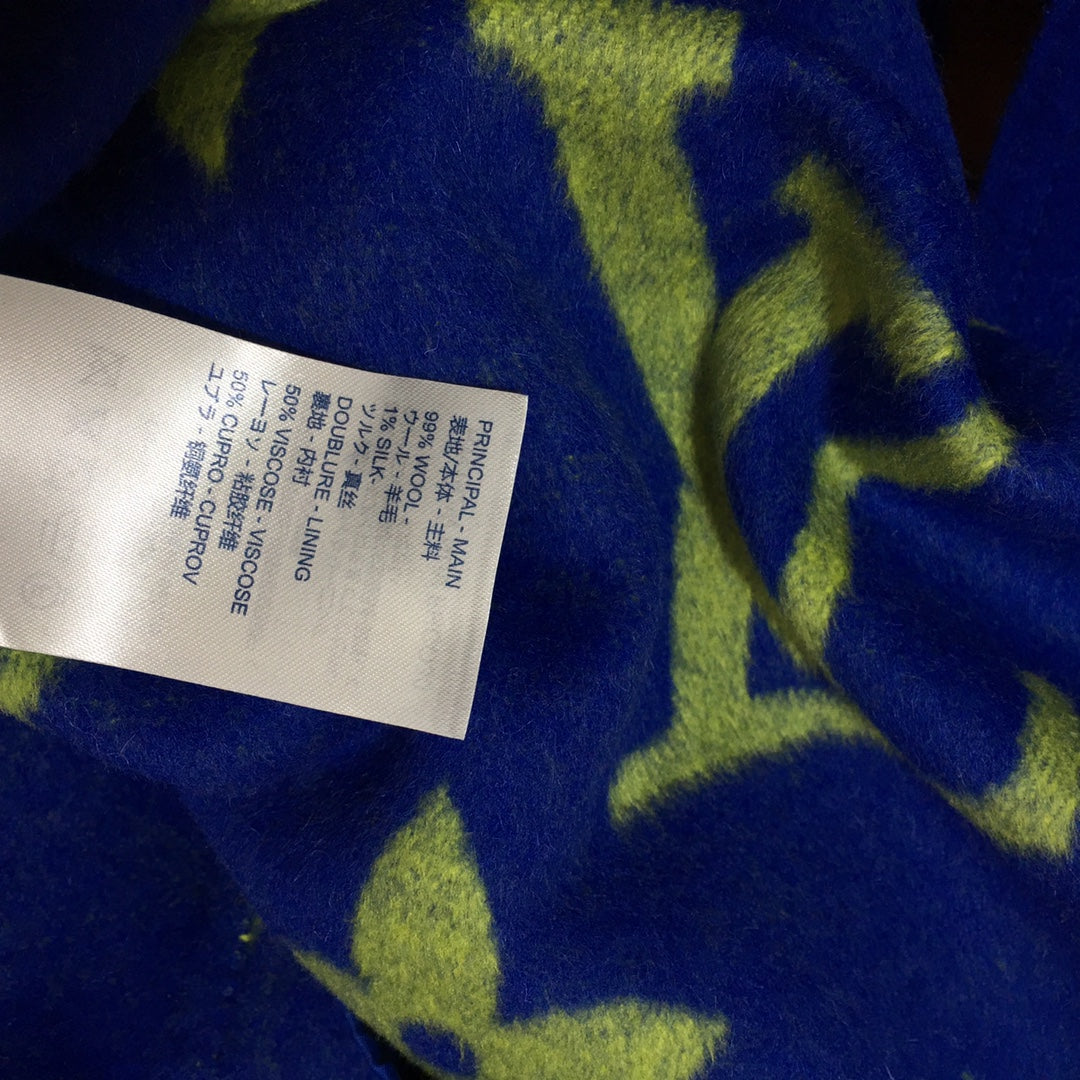 LV 25S BELTED WOOL COAT 0142