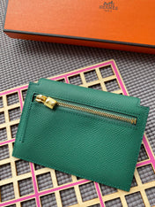 HM Kelly Pocket 13.5 Dark Green Epsom Ghw