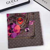 GUCCI 25S SCARF 140 IN CASHMERE 740373