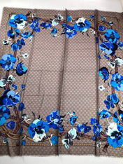 GUCCI 25S SCARF 140 IN CASHMERE 740371