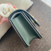 TRIOMPHE BOX 18 CALFSKIN SEA GREEN