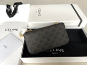 TRIPHOME 20 BLACK PATTERN COWHIDE LEATHER CHAIN STRAP BAG