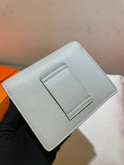 HM RoulisSlim Wallet 12.7 White Calfskin Shw