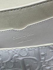 BOBBY EAST-WEST 21 BAG IN WHITE LAMBSKIN