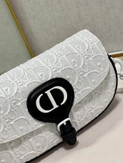 BOBBY EAST-WEST 21 BAG IN WHITE LAMBSKIN