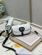 BOBBY EAST-WEST 21 BAG IN WHITE LAMBSKIN