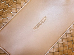 MINI CABAT 20 IN BRONZE BROWN LAMBSKIN