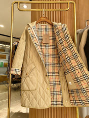 BURBERRY 25S LONG HOODED COAT 062