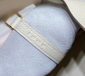 picotin lock 18 white-pearl togo ghw