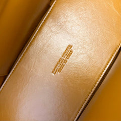 SMALL ARCO TOTE 30 IN PIZAZZ ORANGE SOFT LAMBSKIN