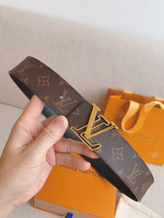 LV 25S BELT 40 MM IN BROWN CALFSKIN 593208