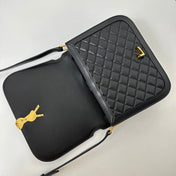 SOLFERINO HENGFENG 22 BLACK LAMBSKIN BAG