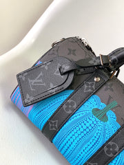 KEEPALL BANDOULIÈRE 21 IN MULTICOLOR CALFSKIN