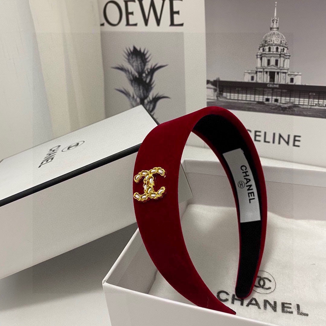 RUBY RED VELVET HAIRBAND 832222