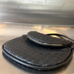 MEDIUM GEMELLI 36 BLACK LAMBSKIN