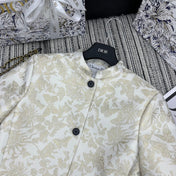 DIOR 25S CROPPED JACQUARD JACKET 795