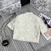 DIOR 25S CROPPED JACQUARD JACKET 795