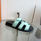 CHYPRE EPSOM Sandal Light Tiffany Leather