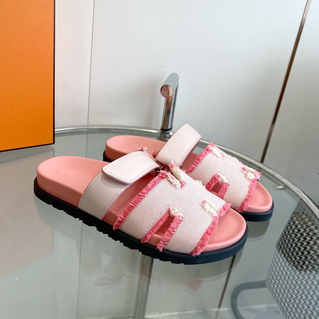 Chypre Techno Sandal Pink Leather