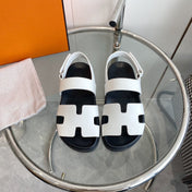 Genius Sandal White Leather
