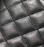 CHANEL 25S FLAP BAG 24 CM IN BLACK LAMBSKIN WITH GOLD HARDWARE