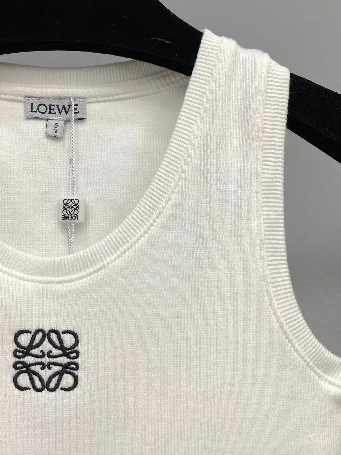 Loew Ribbed Knit Crop Top