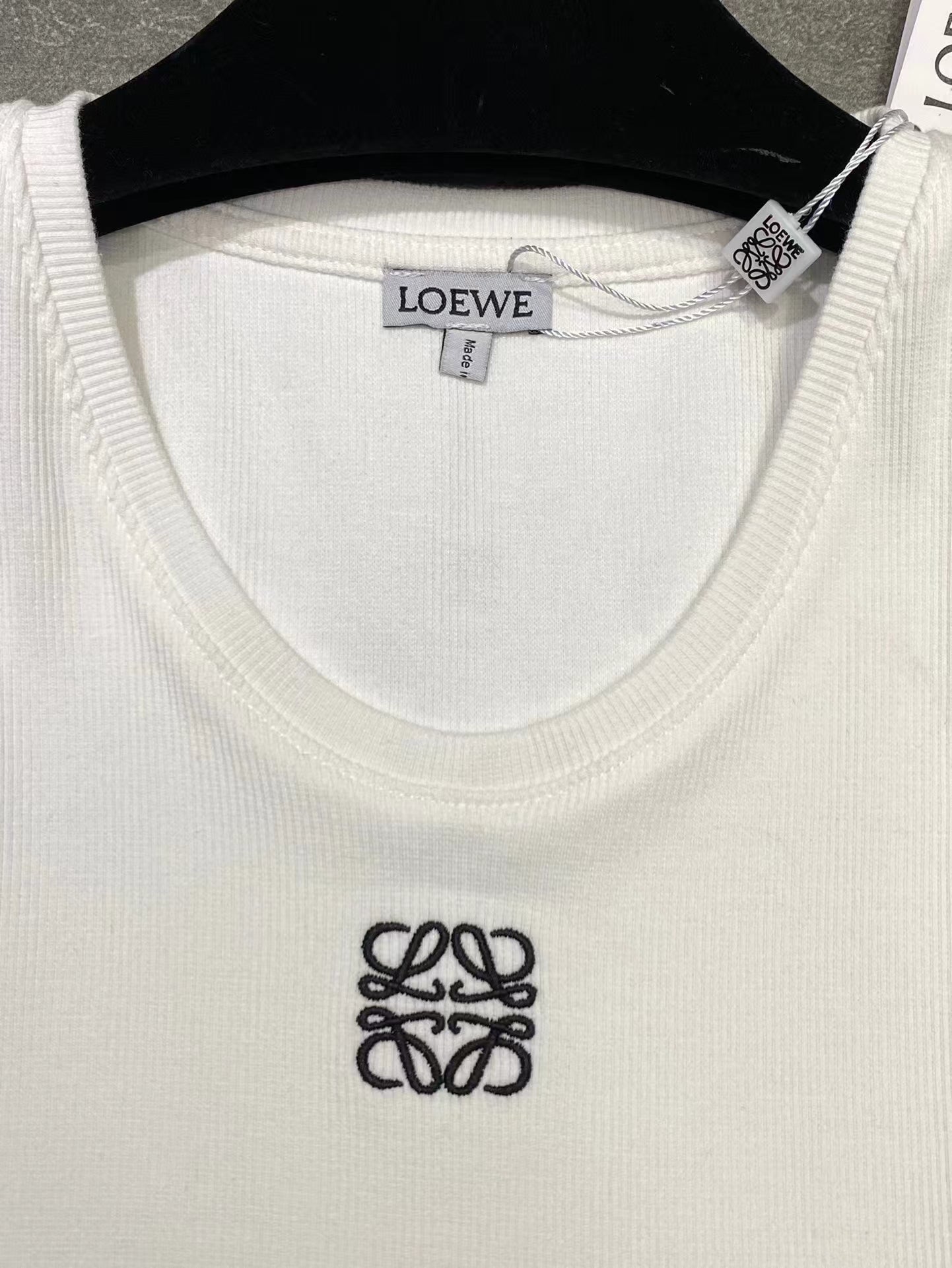 Loew Ribbed Knit Crop Top