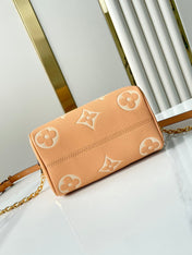 SPEEDY BANDOULIÈRE 20 IN ARIZONA CREAM MONOGRAM EMPREINTE LEATHER