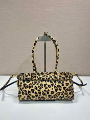 TOP HANDLE BAG 32 IN LEOPARD PRINT LEATHER