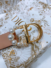 DIOR 25S BELT 30 MM IN DUSTY PINK CALFSKIN 586581