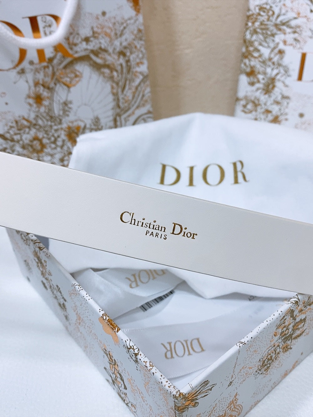 DIOR 25S BELT 30 MM IN WHITE CALFSKIN 586582