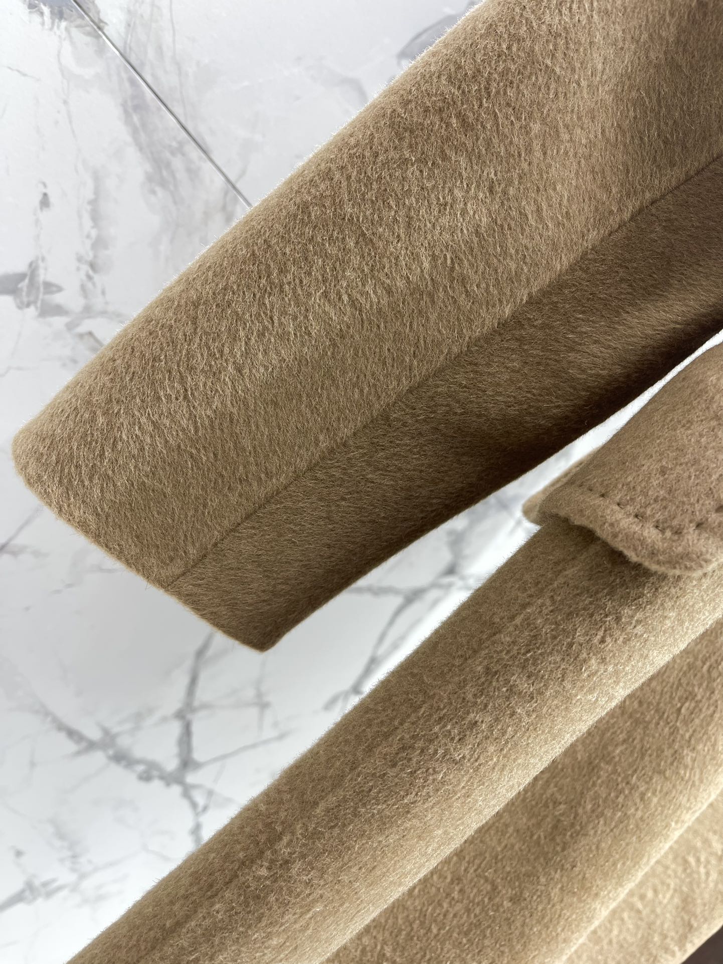 MAX MARA 25S KNITTED NOTCHED-COLLAR COAT 053