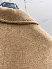 MAX MARA 25S KNITTED NOTCHED-COLLAR COAT 053