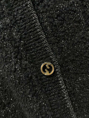 Gucci 2025 Cardigan Dark Blue Wool