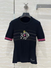CC 25 T- shirt Black Wool