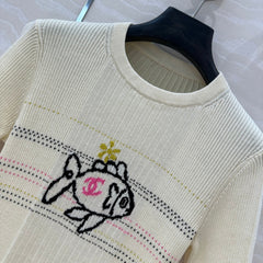 CC 25 T- shirt Ivory Wool