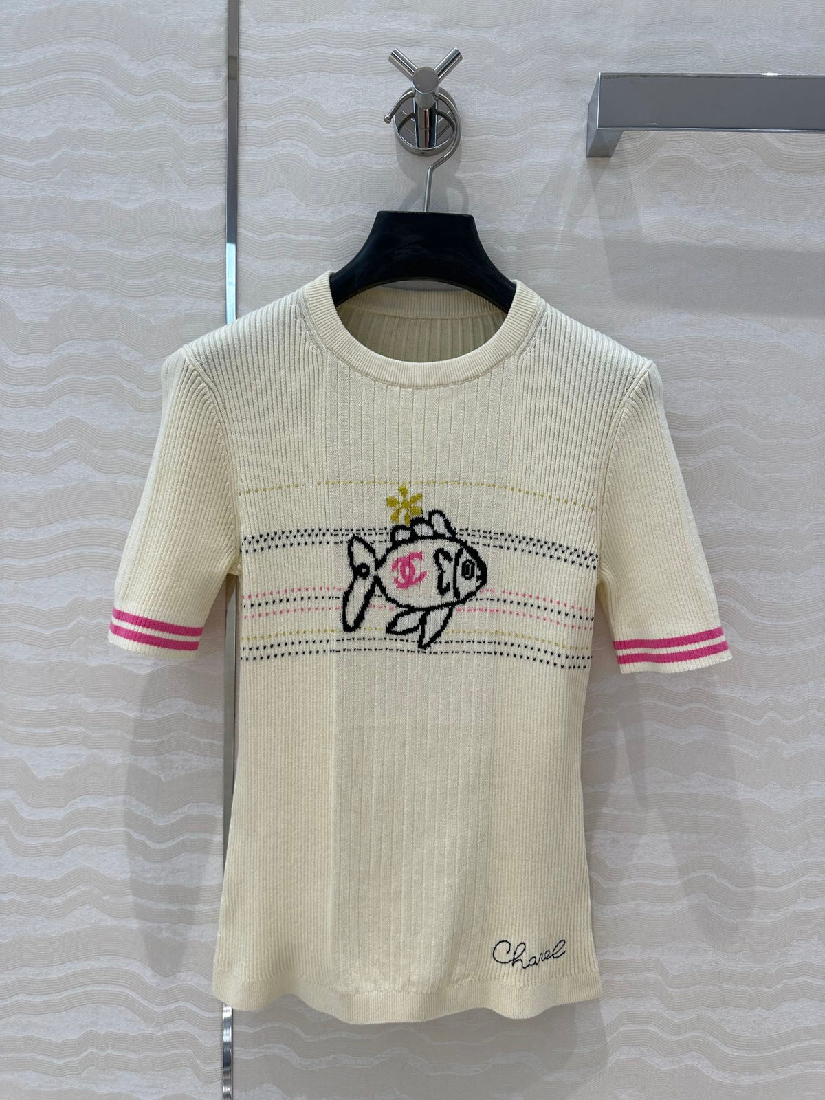 CC 25 T- shirt Ivory Wool