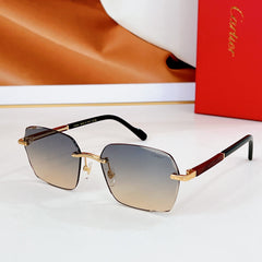 SANTOS SQUARE FRAME SUNGLASSES CT0483S IN METAL
