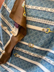 GUCCI 25S SCARF 90 IN SILK 700813