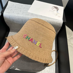 WOVEN BUCKET HAT BROWN 673997