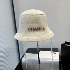 WOVEN BUCKET HAT WHITE 674001