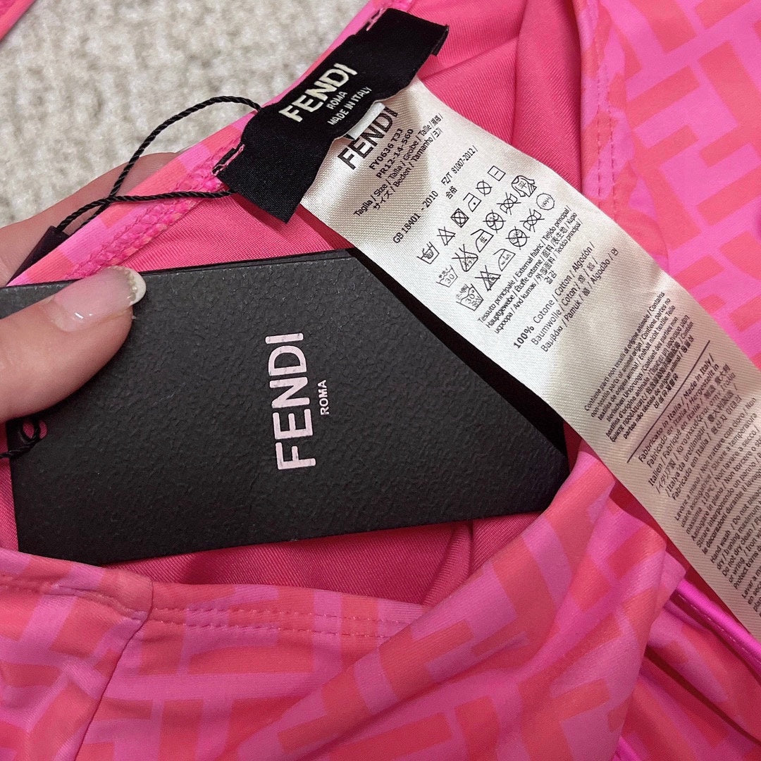 FENDI BIKINI 25S BODYSUIT IN 744012