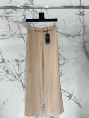 YSL 25S HIGH-WAISTED WIDE-LEG PANTS STYLE 176