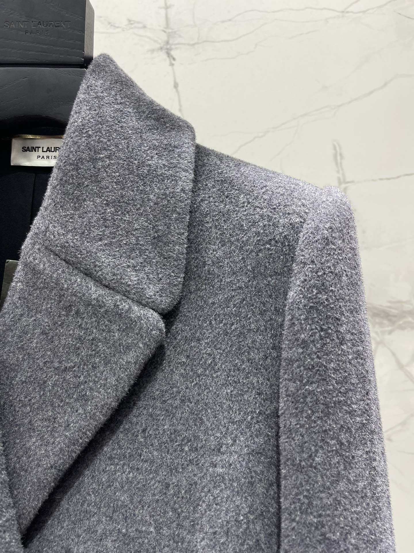 YSL 25S LONG CASHMERE COAT STYLE 32