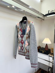 LV 25S V-NECK SWEATER 0111